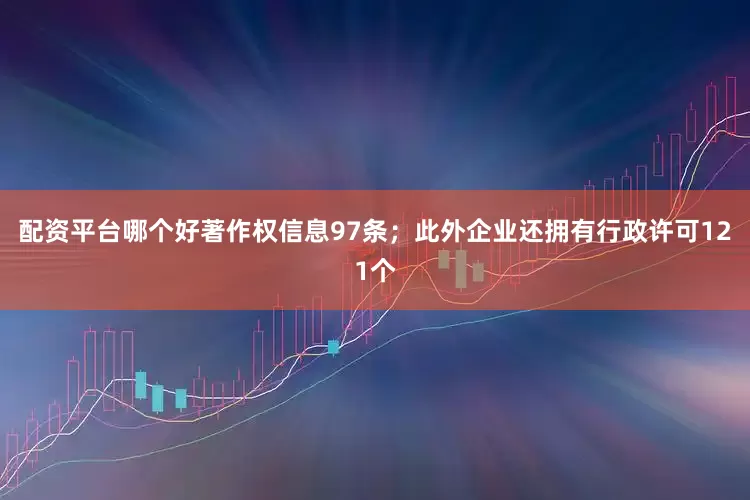 配资平台哪个好著作权信息97条；此外企业还拥有行政许可121个